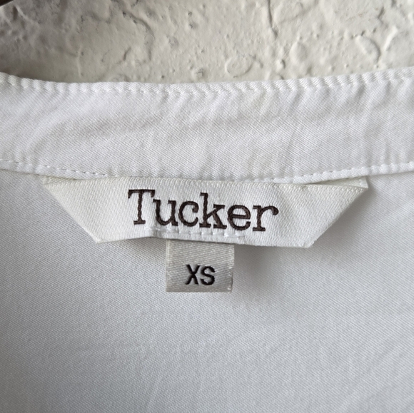 not for sale Tucker Three White Button Down White Dress Size XS - Picture 6 of 10